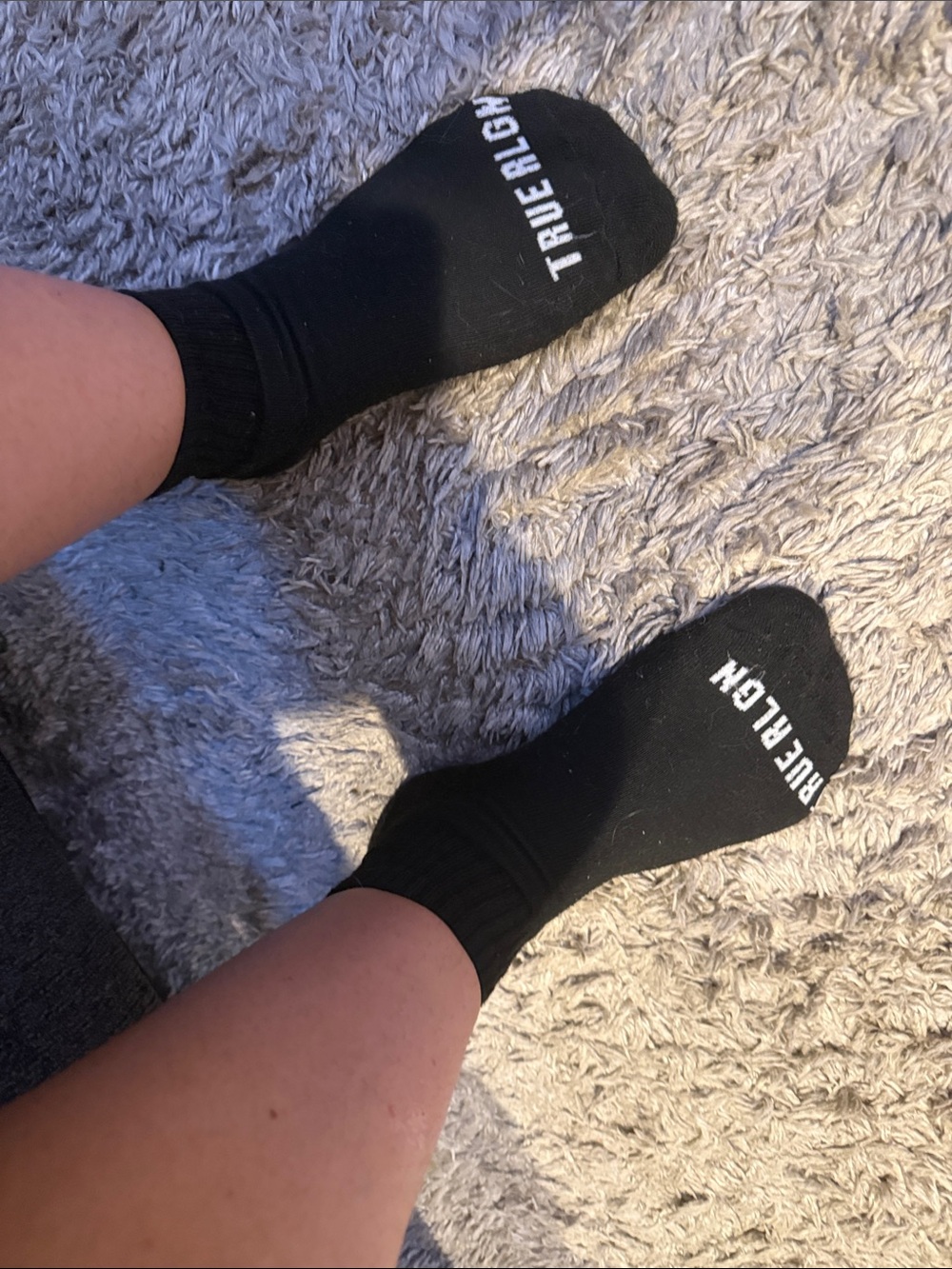 True Religion Black Low-Cut Athletic No-Show Socks - 2 Pack